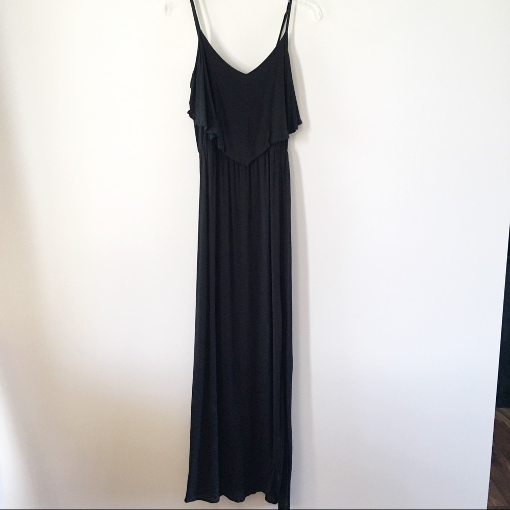 Mudd Long Black Sundress / Dress / Maxi Dress